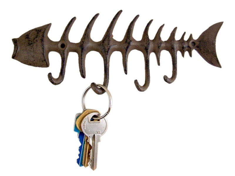UD 1 X Iron Fish Skeleton Key Rack - Image 2